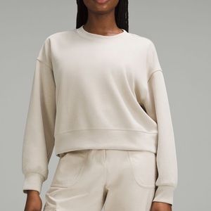 Lululemon Softstreme perfectly oversized cropped crew